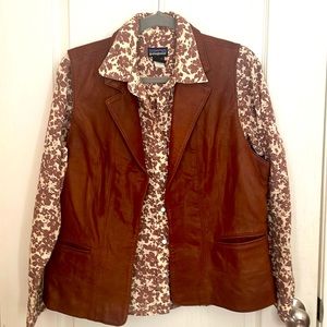 Gorgeous fall shirt and vest.